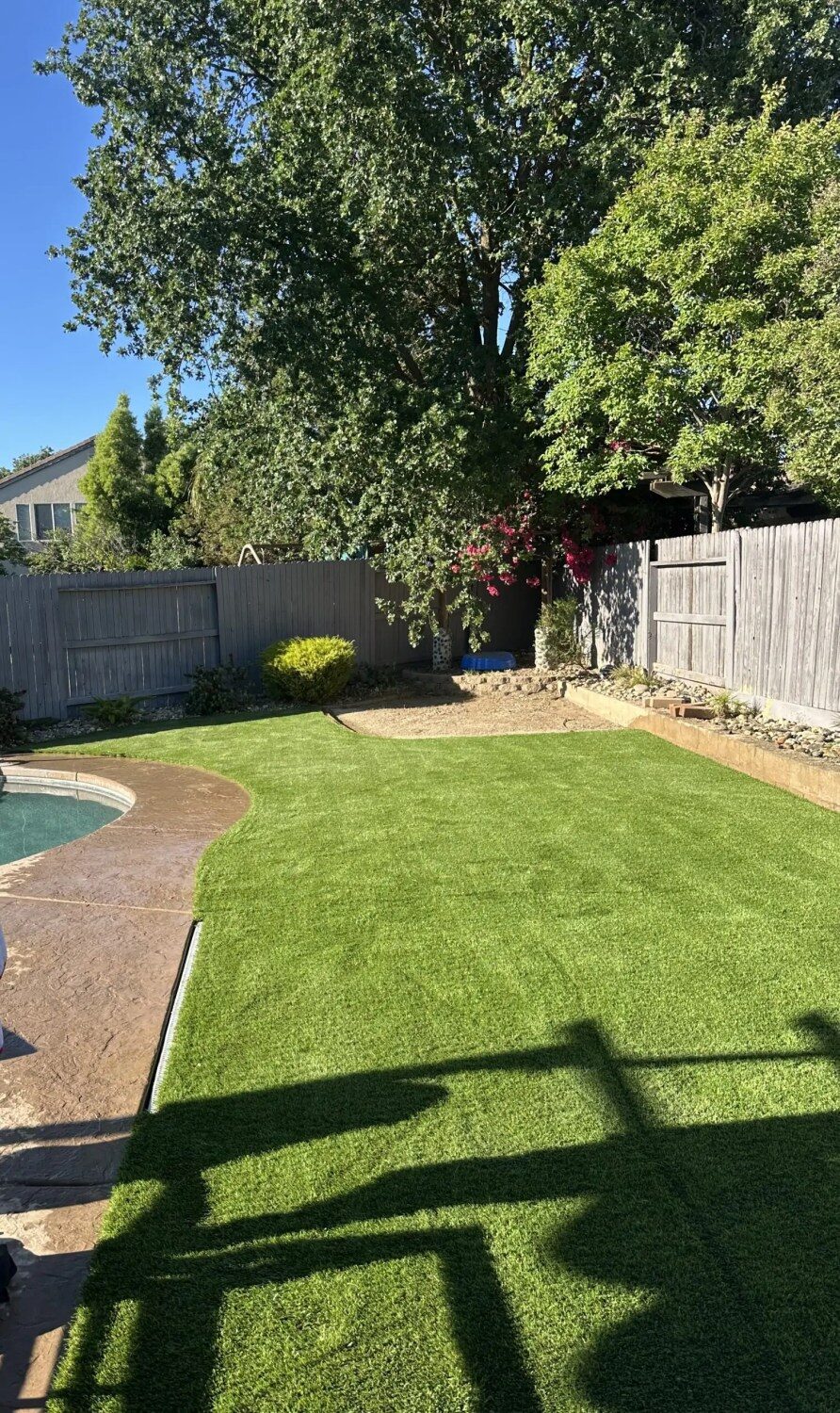 Palm Springs 77 oz Backyard Retreat — Always Green Palm Springs 77 oz installed by USA Home Improvement